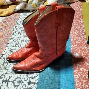 Girls Jar Boots 11.5c Coral color